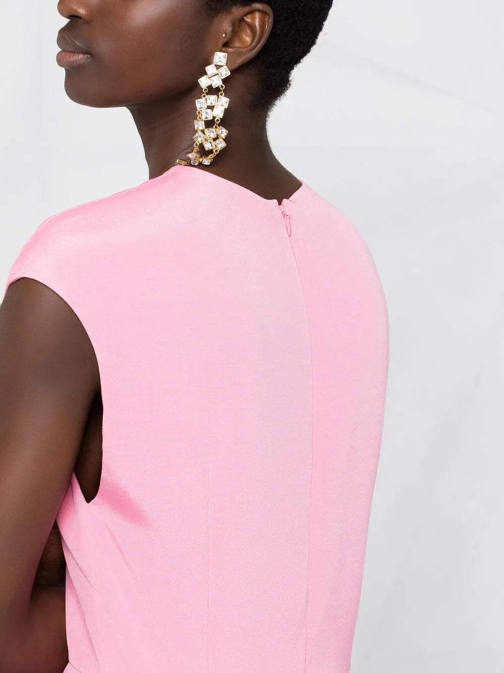 Valentino Garavani Sleeveless Dart-Detail Dress