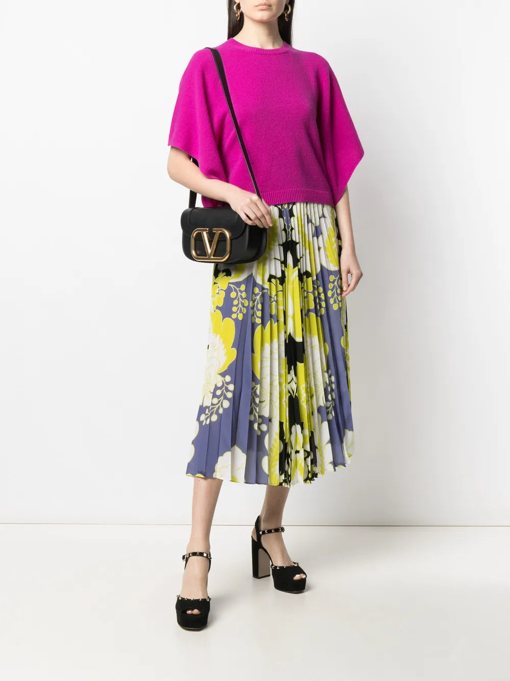 Valentino SWEATER Woman RADIANT ORCHID