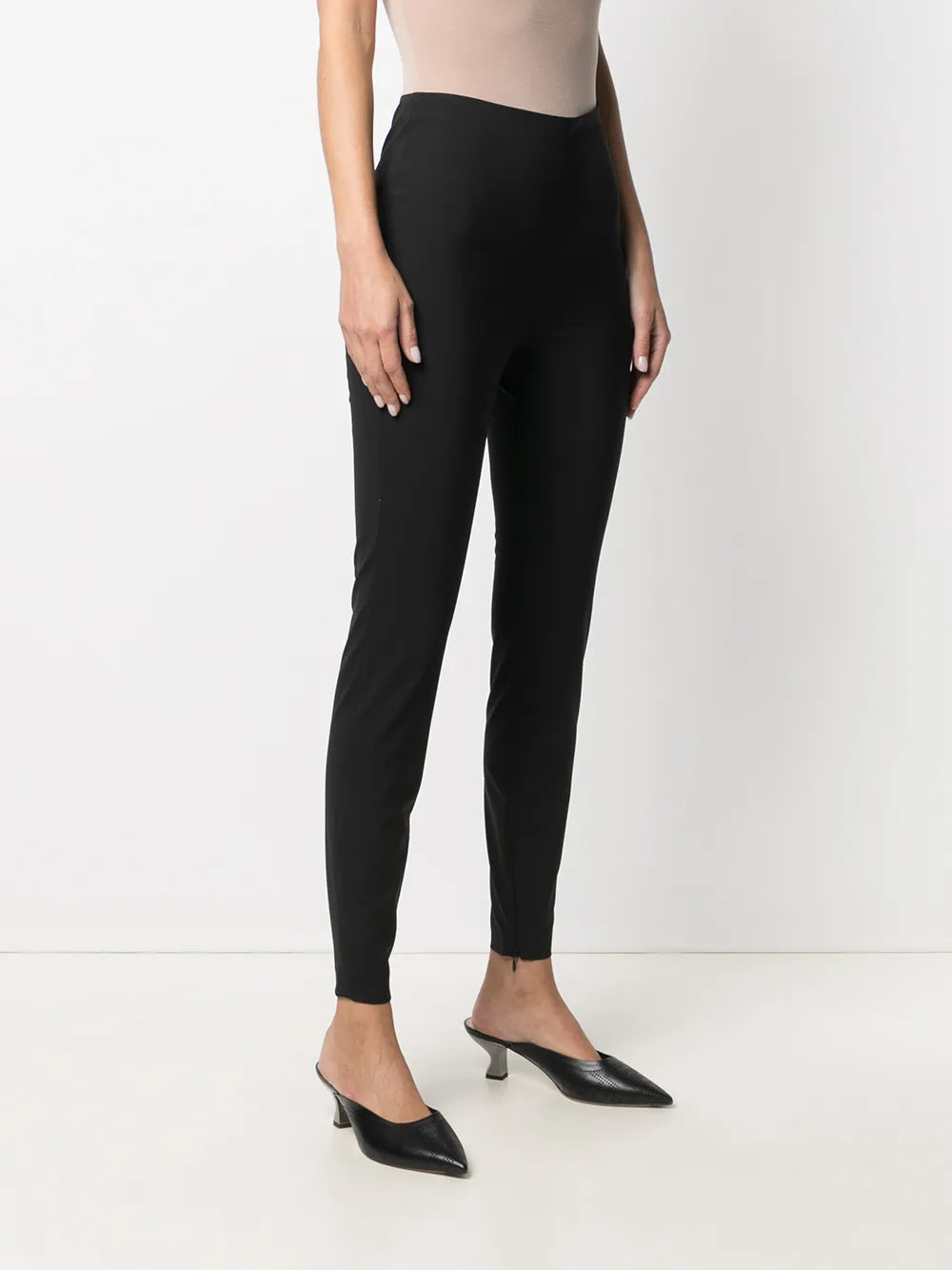 Valentino Garavani High-Waisted Skinny Trousers