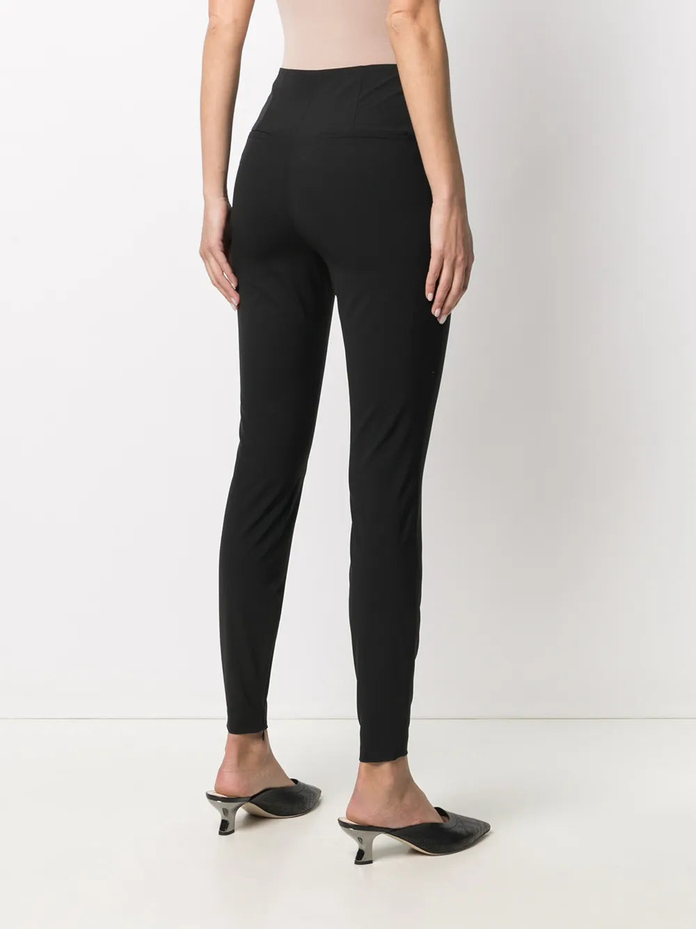 Valentino Garavani High-Waisted Skinny Trousers