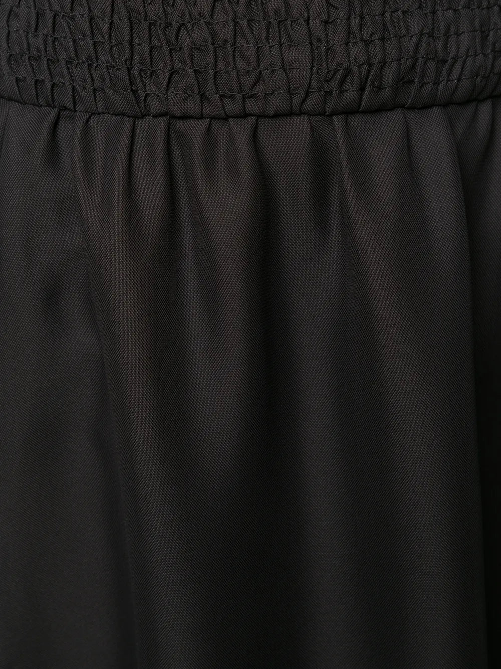 Valentino Garavani Peplum Hem Skirt 38 Black