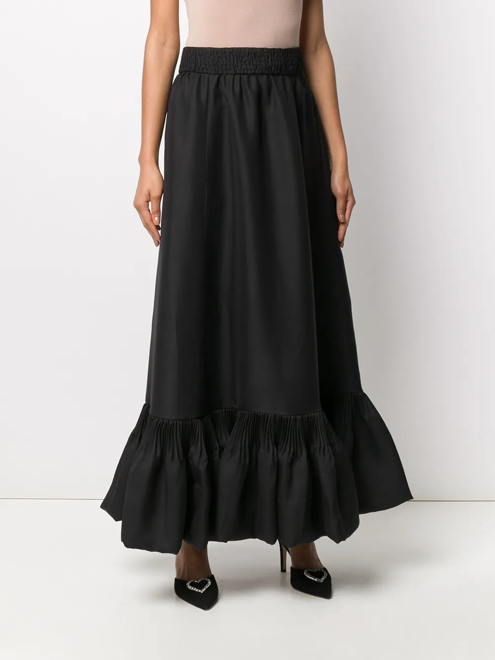 Valentino Garavani Peplum Hem Skirt