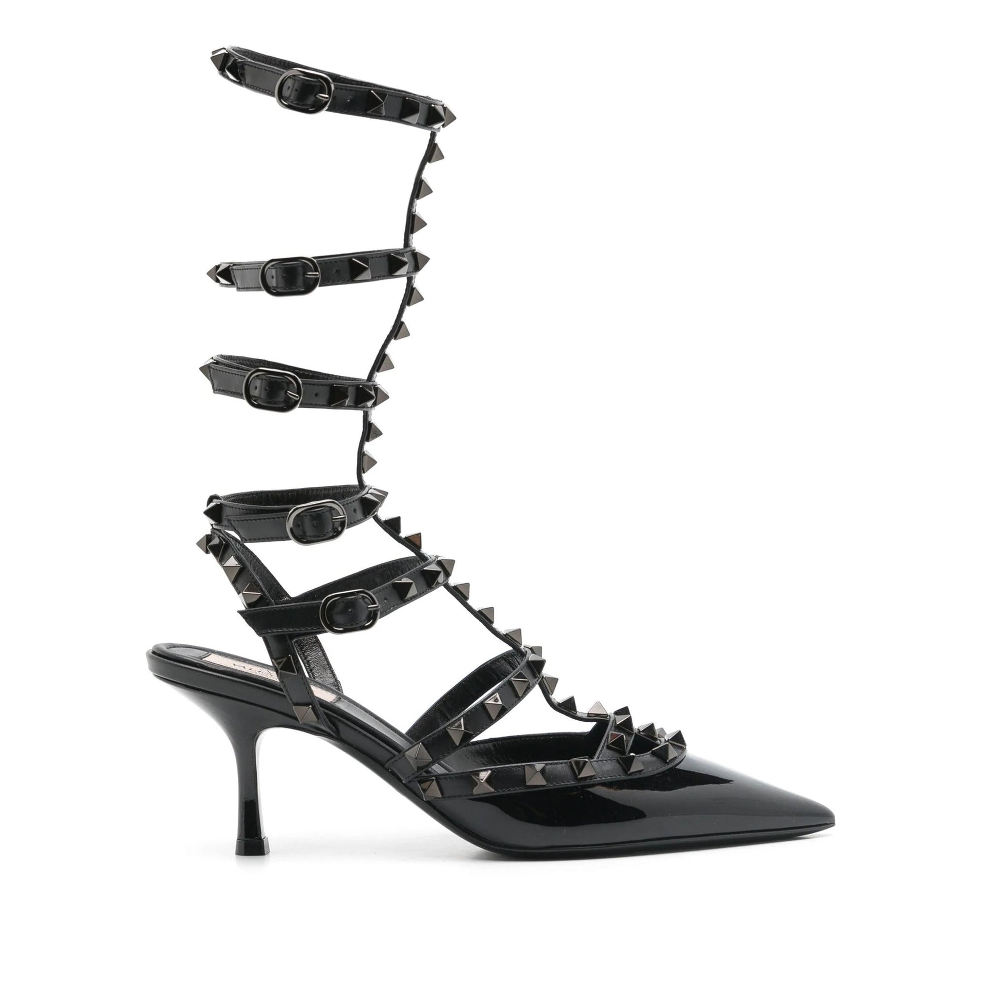 Valentino Garavani Rockstud Pointed Toe Pumps 41 Black
