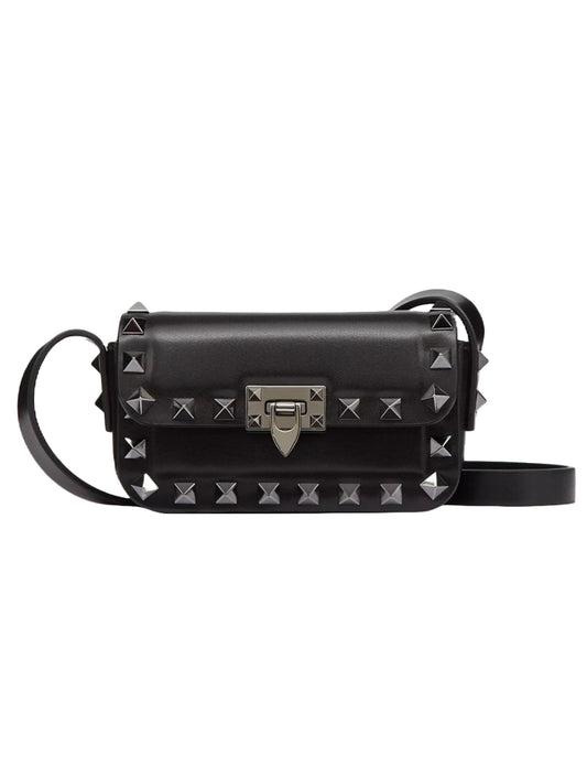 Valentino Garavani Rockstud Mini Shoulder Bag ONE SIZE Black