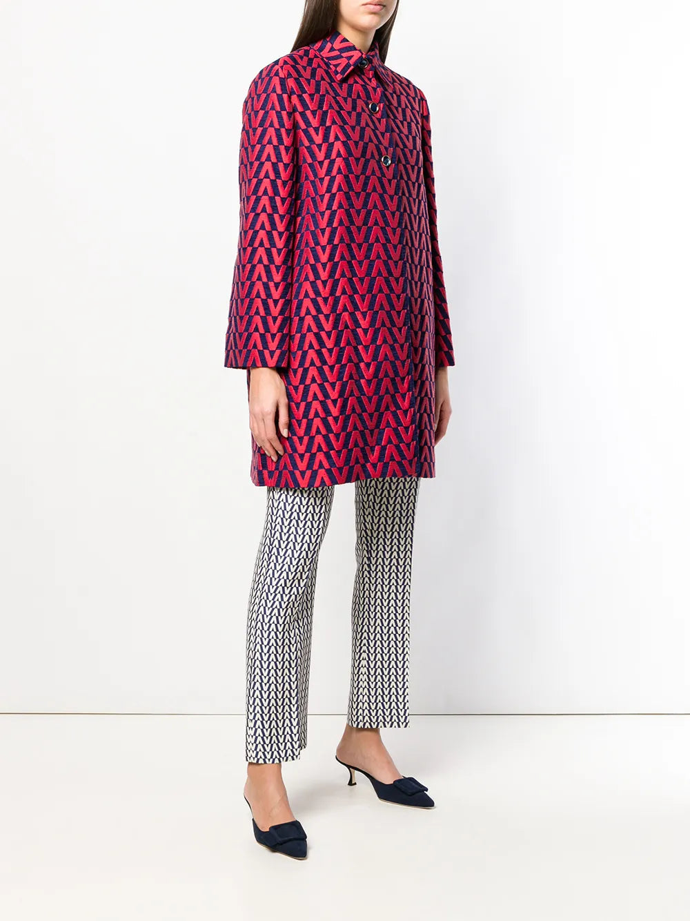 Valentino Garavani Brocade Coat