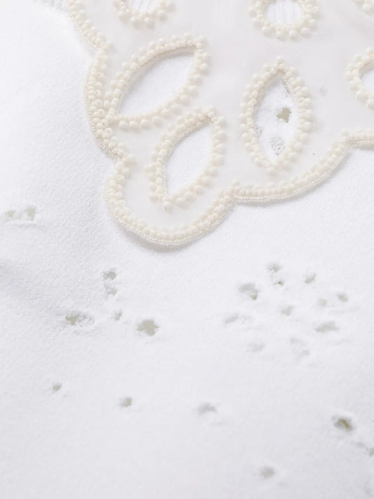 Valentino Garavani Peter Pan Collar Dress Regular 4 (S) White