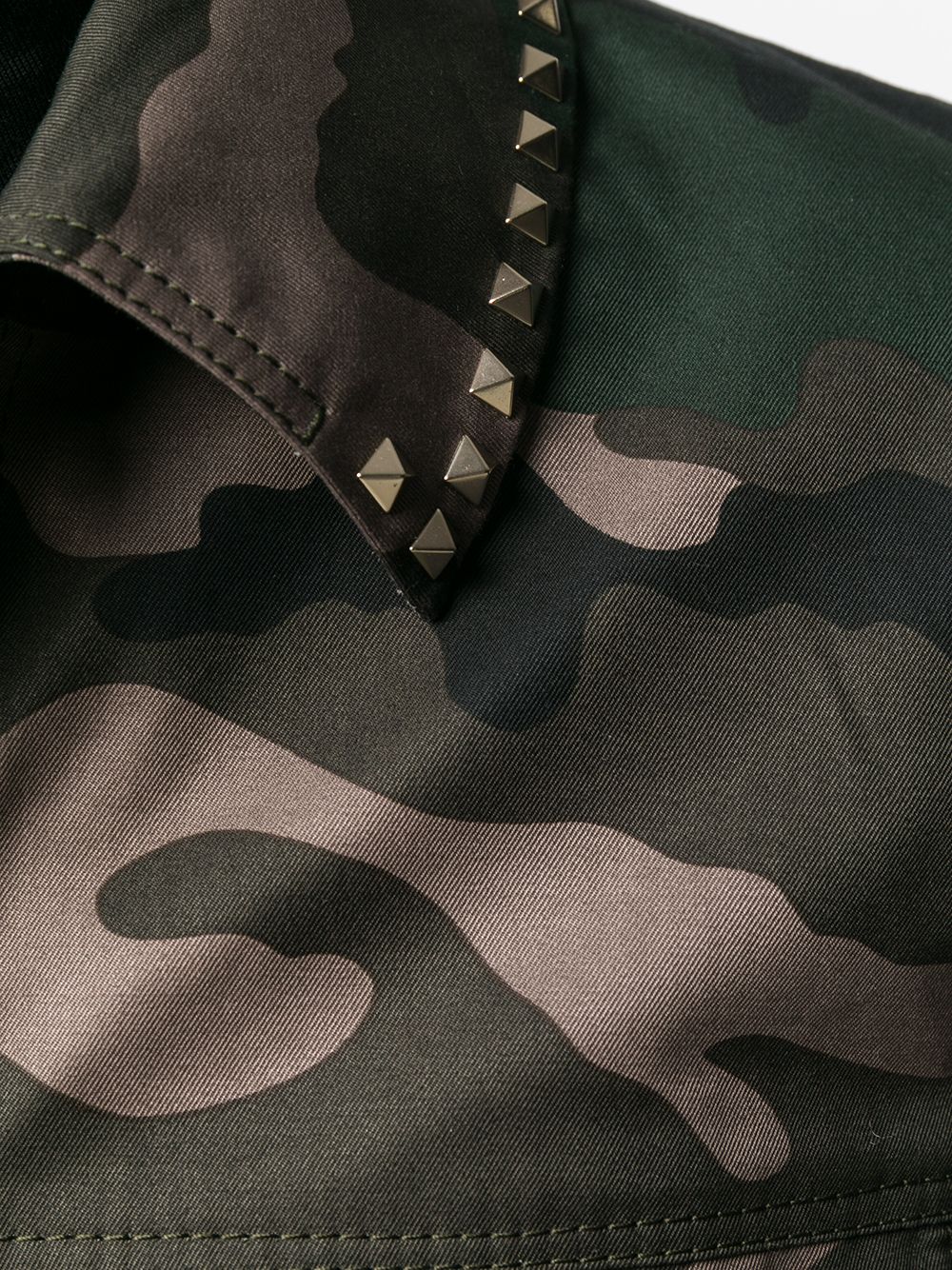 Valentino Garavani Rockstud Untitled Jacket 54" Waist Khaki