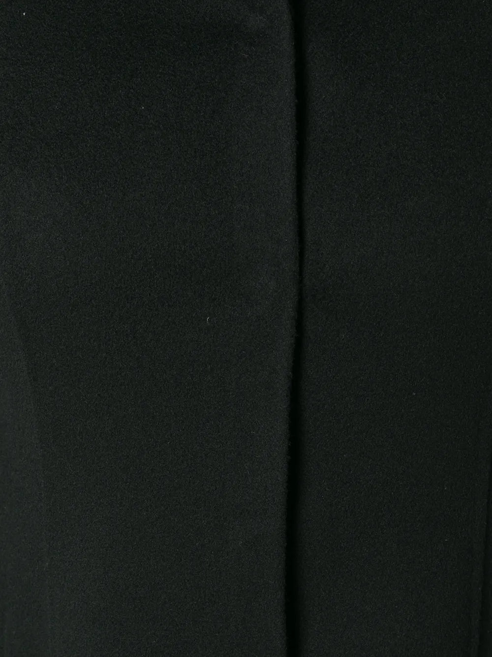 Valentino Garavani Single-Breasted Flared Coat 40 Black