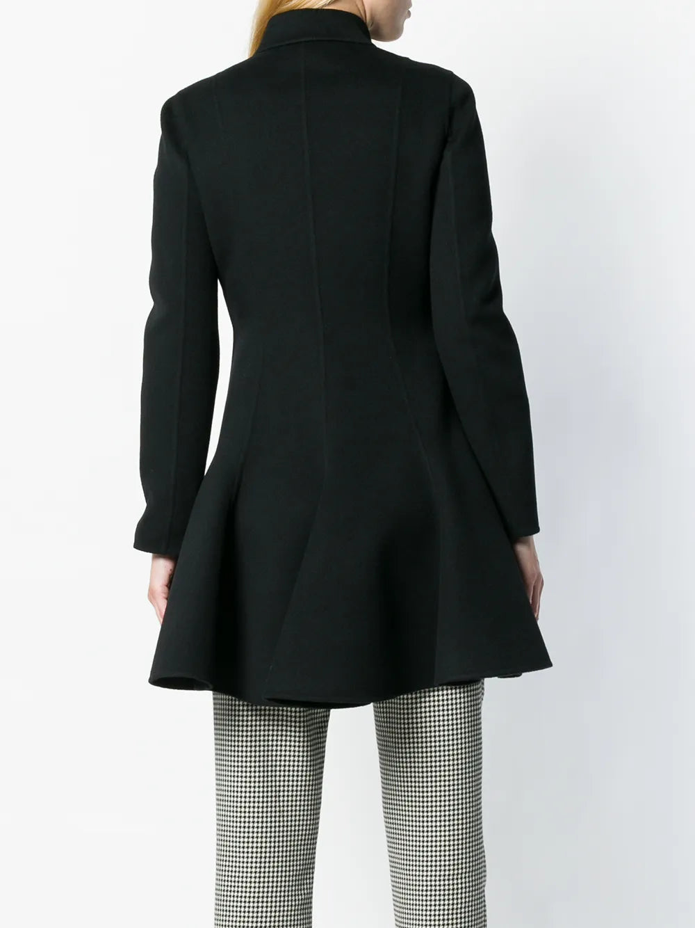 Valentino Garavani Single-Breasted Flared Coat