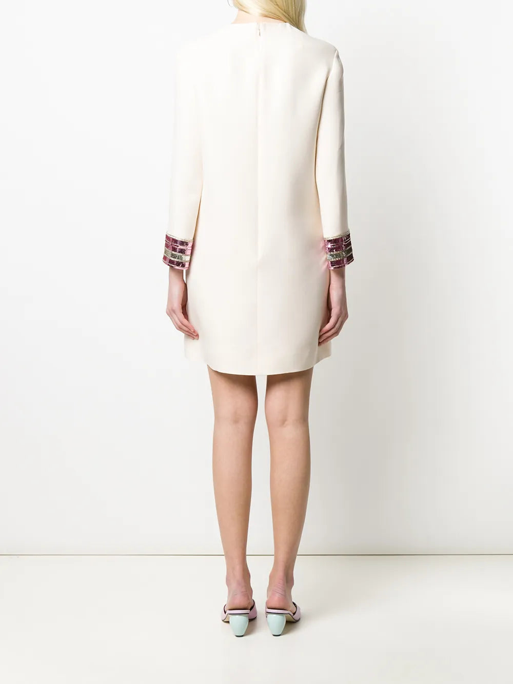 Valentino Garavani Sequin Embroidered Mini Dress