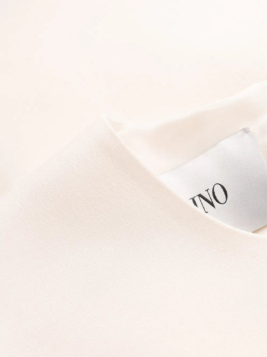 Valentino Garavani Sequin Embroidered Mini Dress 46 Ivory,Gold