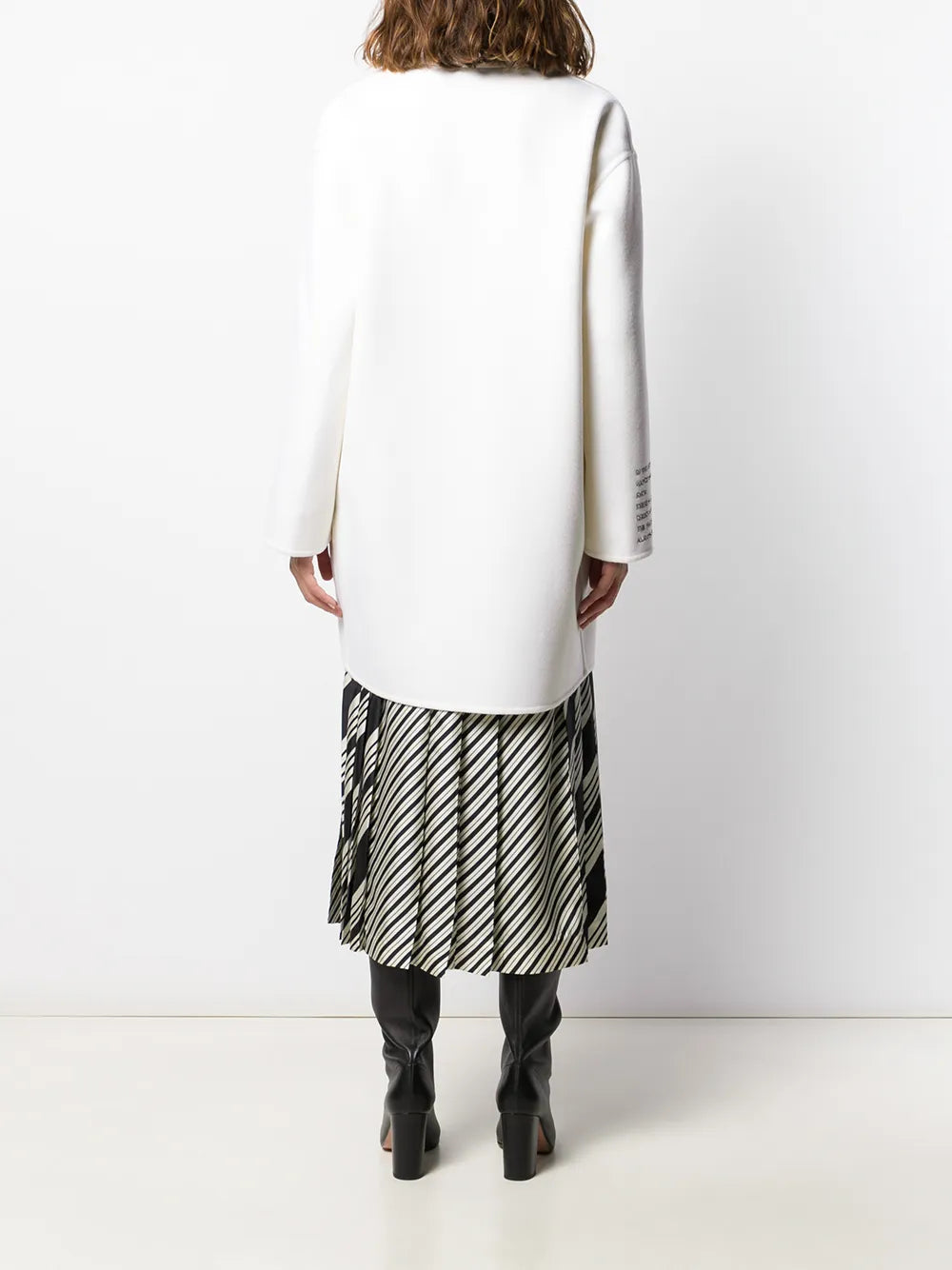 Valentino Garavani Poem Detail Single Breasted Coat