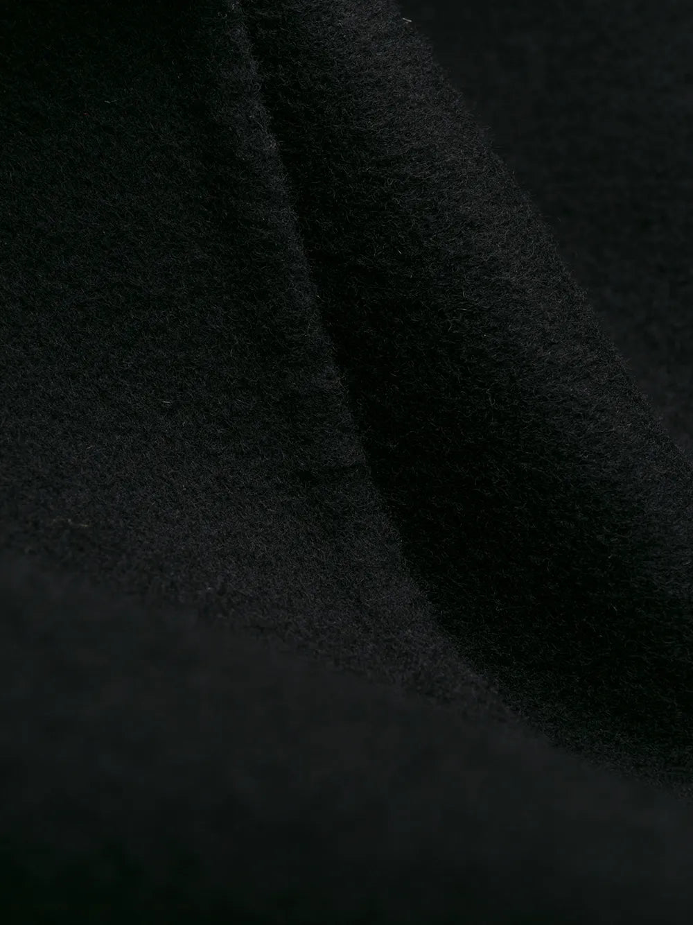 Valentino Garavani Asymmetric Draped Cape 40 Black