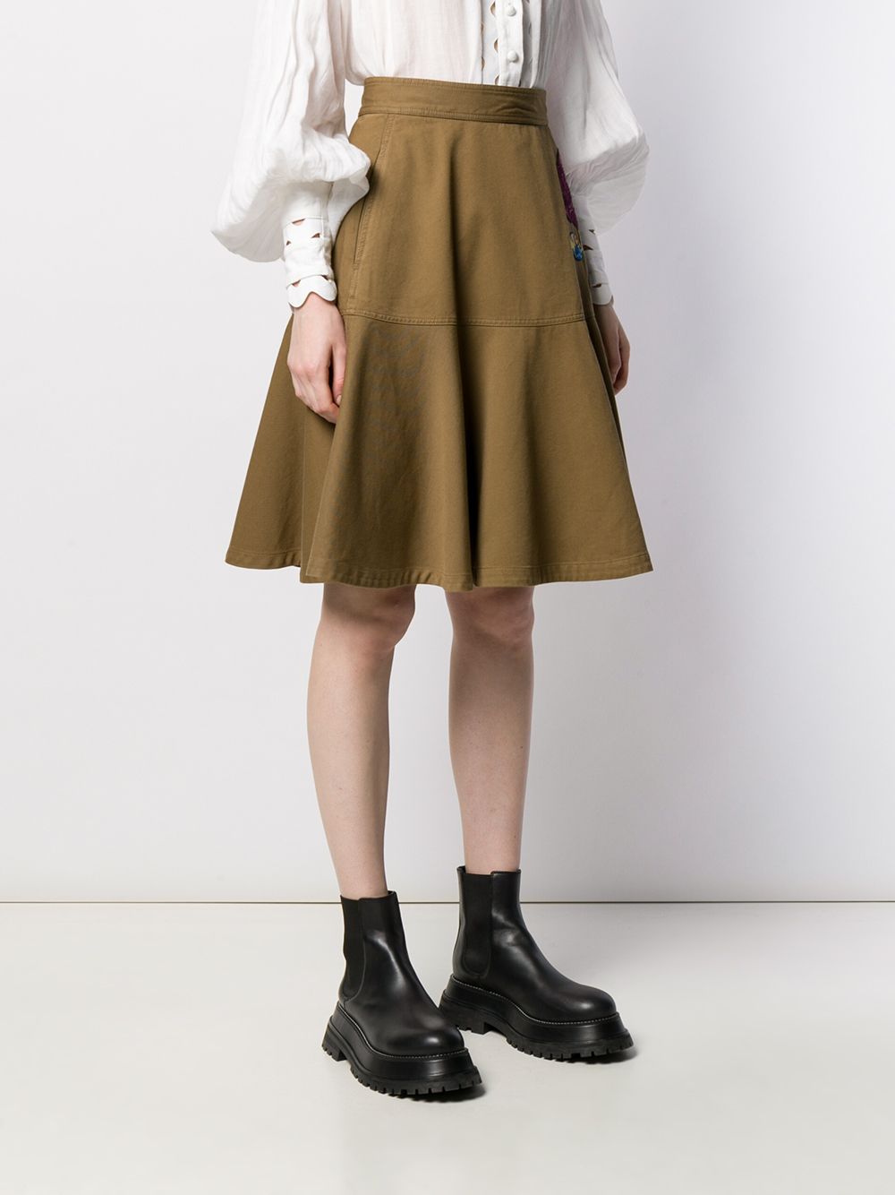 Valentino Garavani X Undercover Sequin Embroidery Skirt