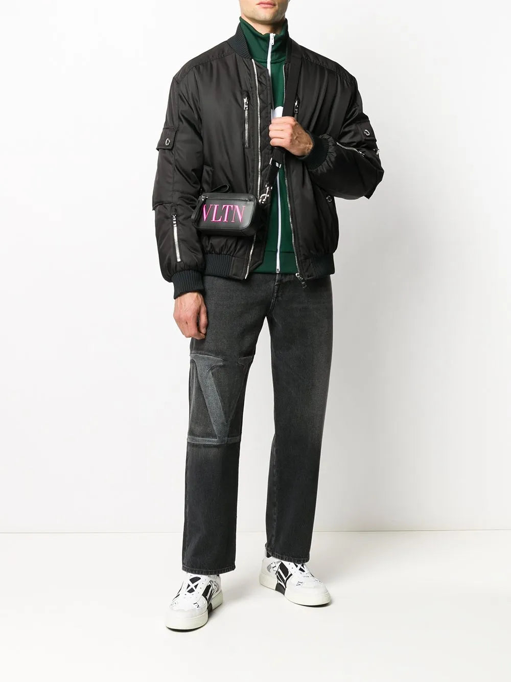 Valentino Garavani Vlogo Straight-Leg Jeans