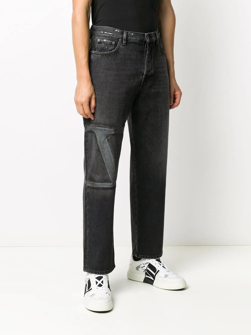 Valentino Garavani Vlogo Straight-Leg Jeans