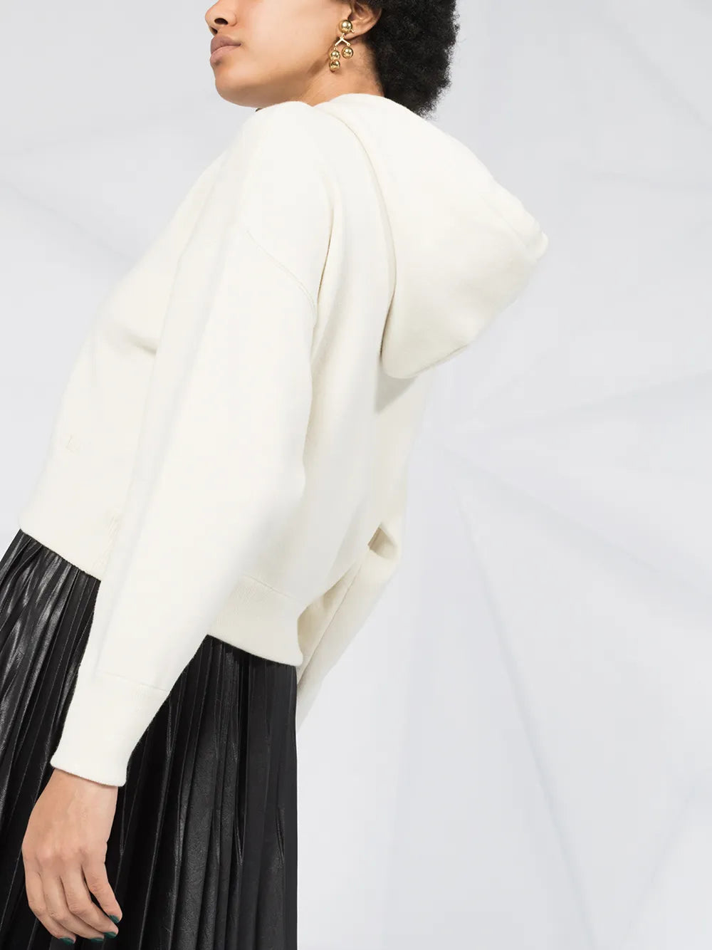 Valentino Garavani Cropped Hoodie