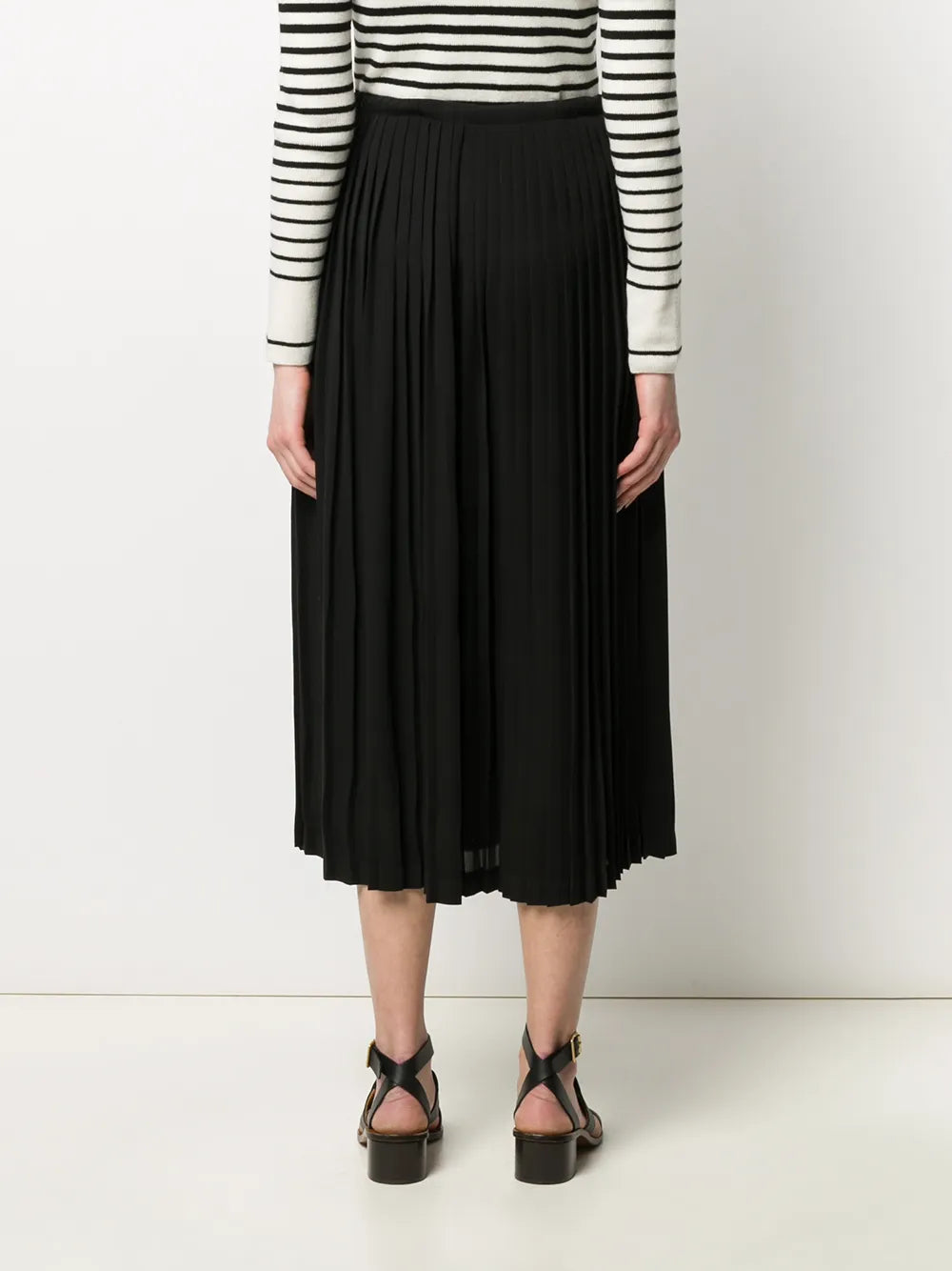 Valentino Garavani Pleated Midi Skirt