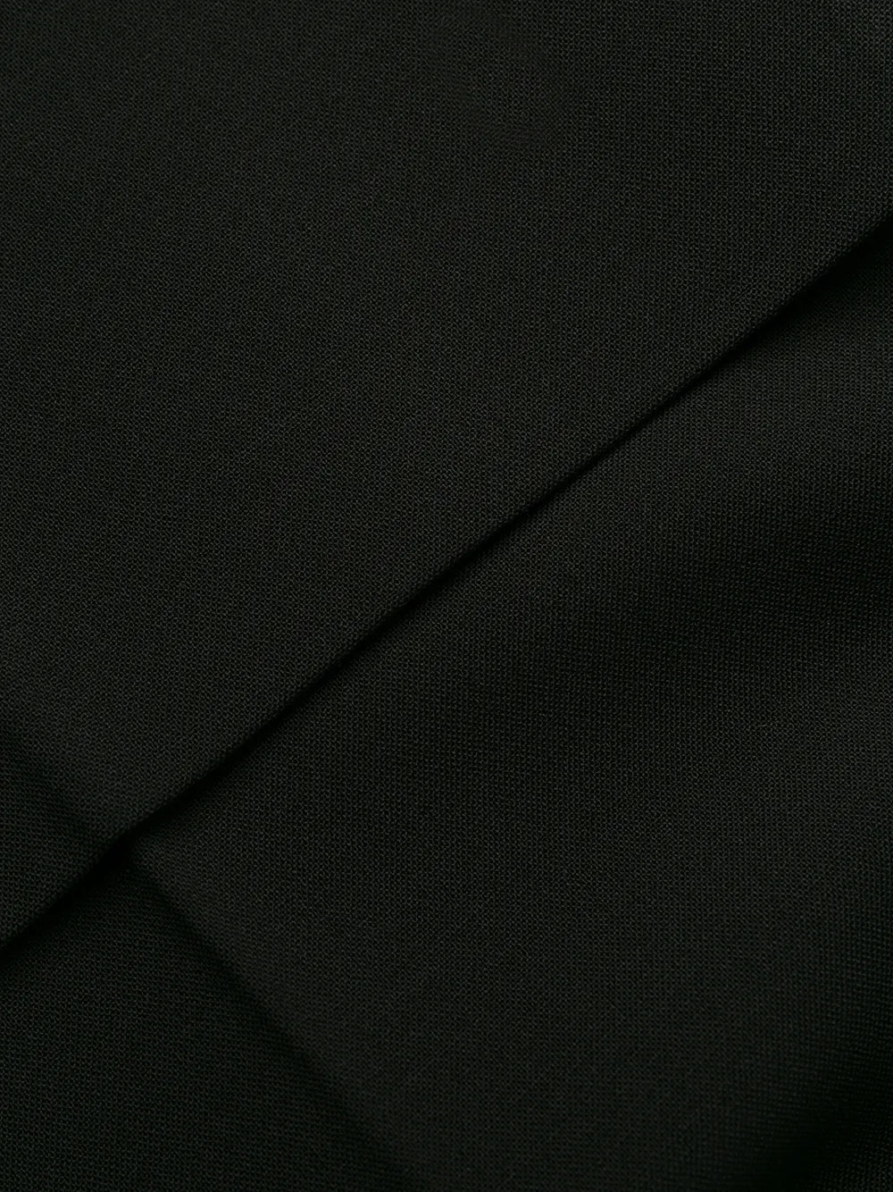 Valentino Garavani Pleated Cropped Trousers 38 Black