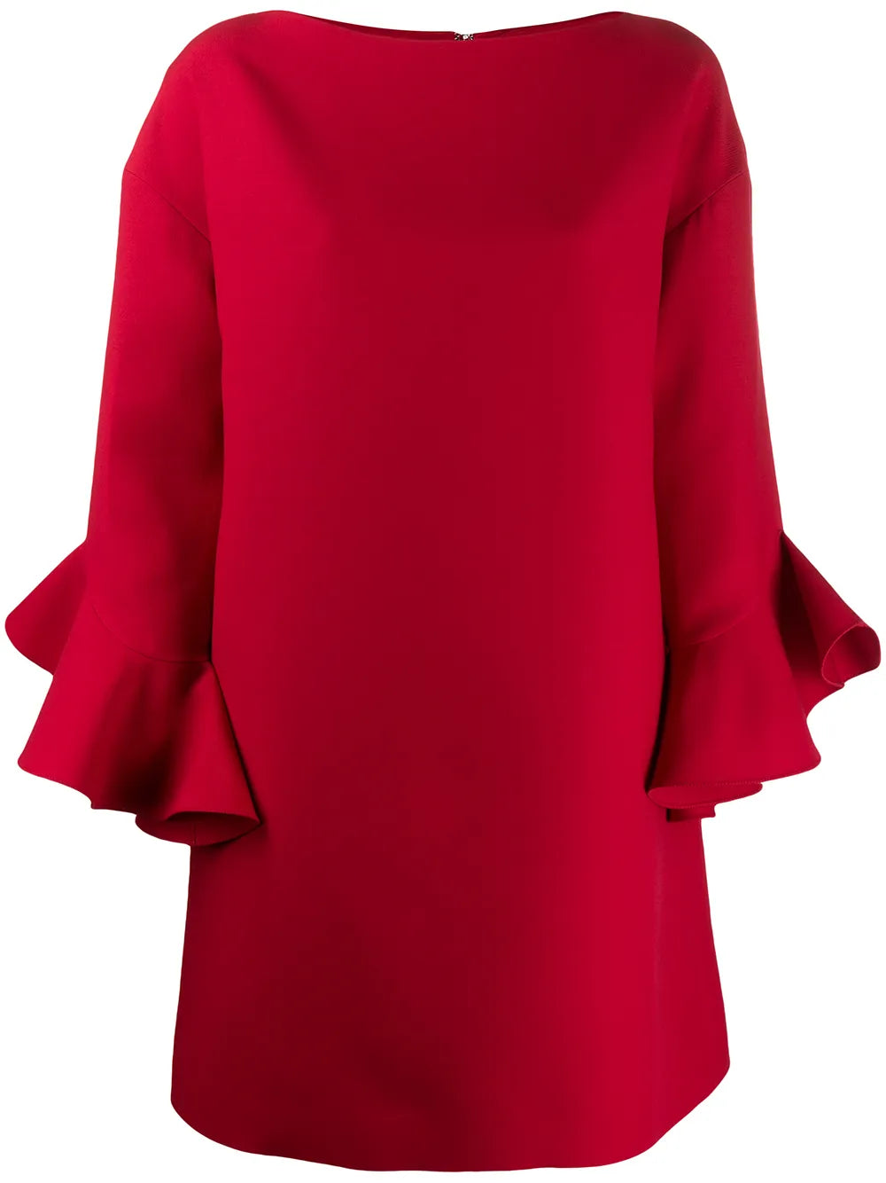Valentino Garavani Trumpet-Sleeve Shift Dress
