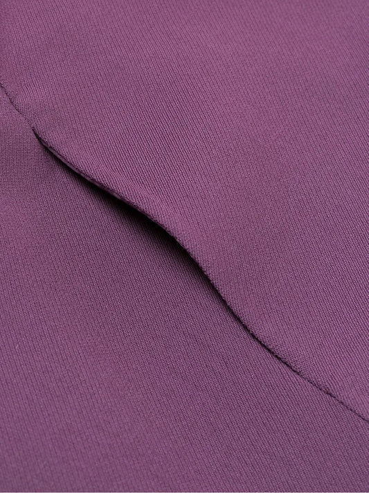 Valentino Garavani Draped Mid-Length Cape 40 Purple