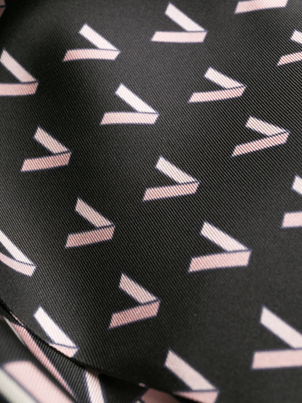 Valentino Garavani Double Vlogo Pussy-Bow Dress 40 Black