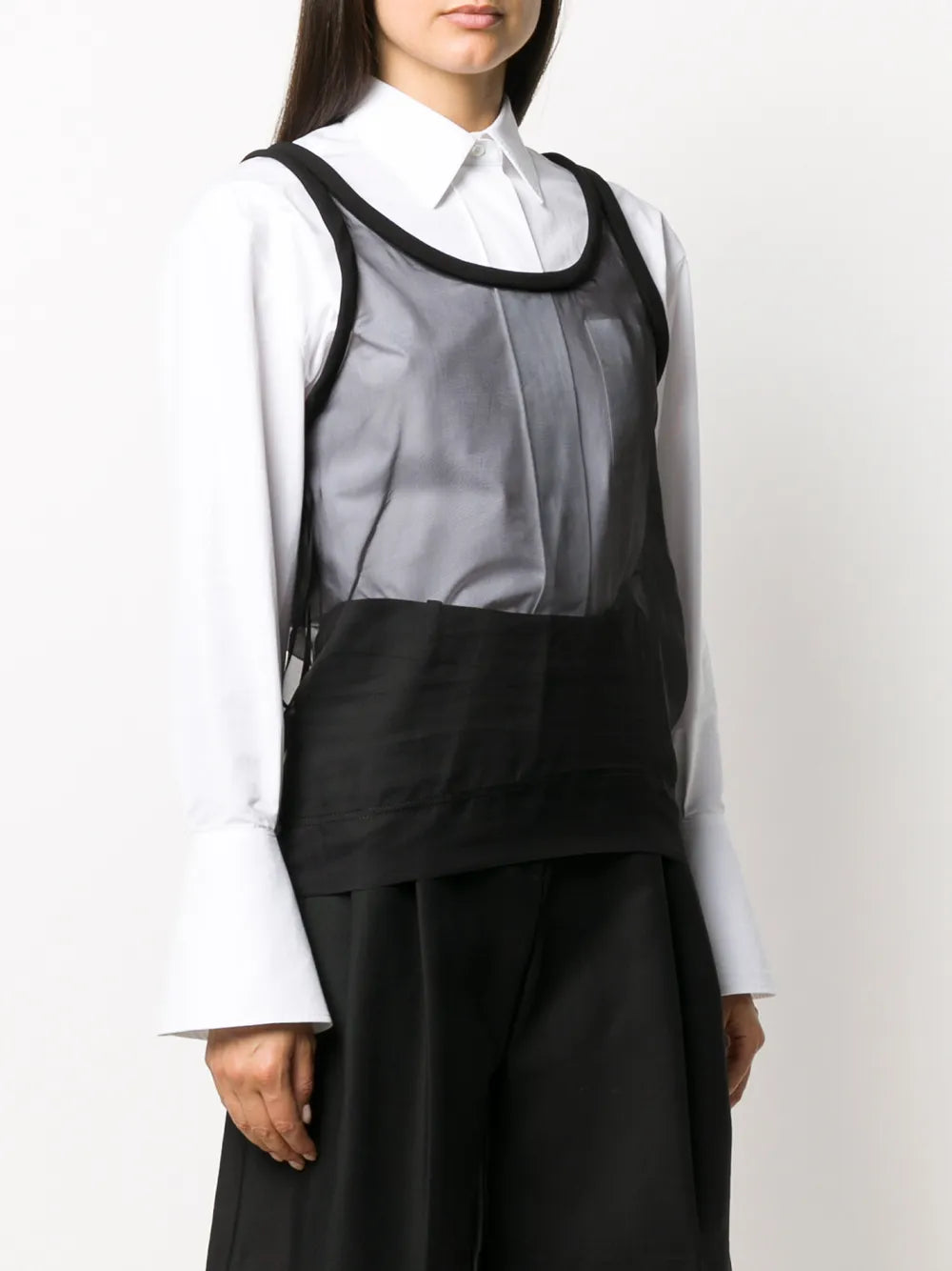 Valentino CARDIGAN Woman GREY MELANGE/BLACK