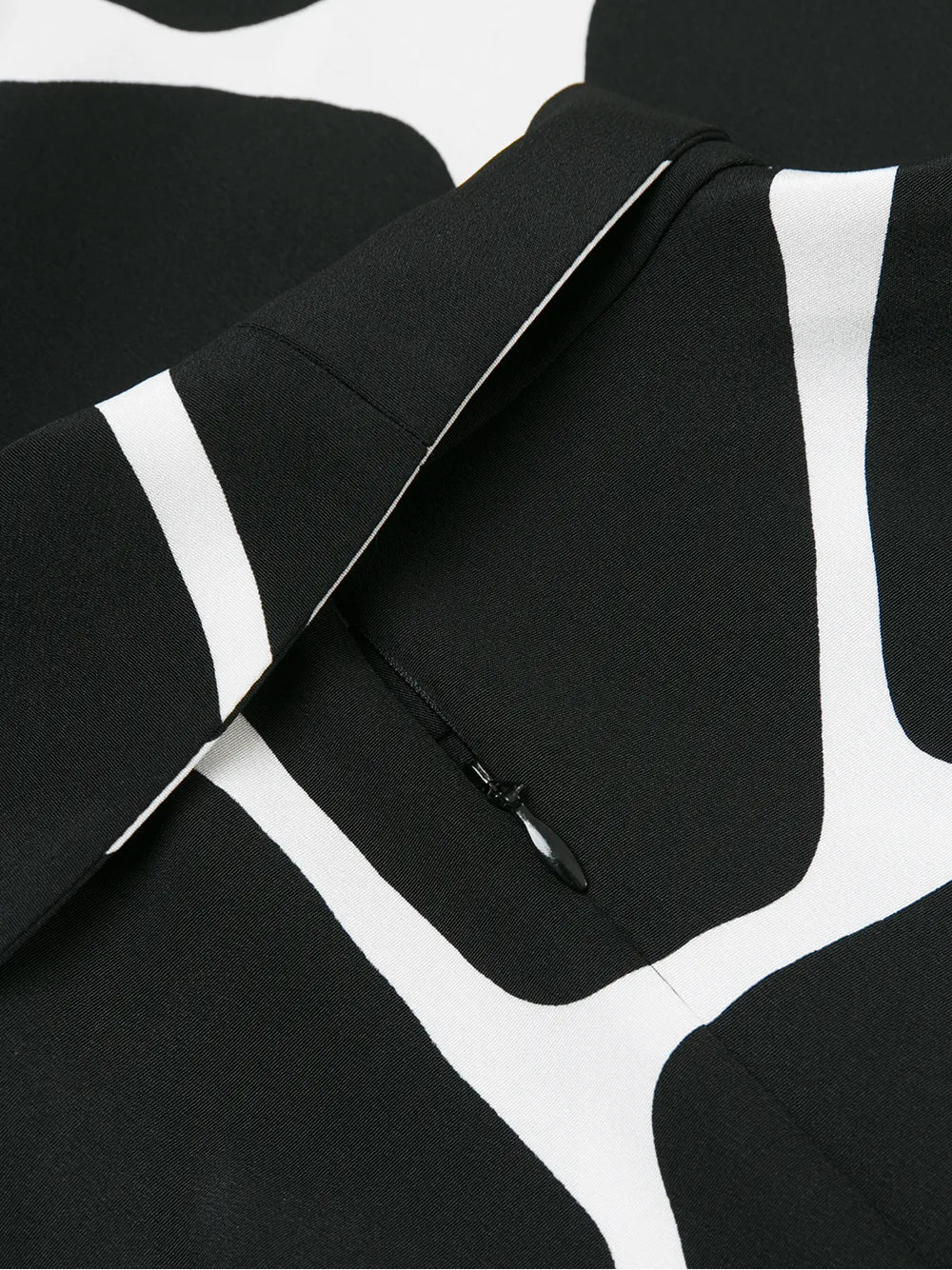 Valentino Garavani Giraffe Print Silk Mini Dress 40 Ivory,Black