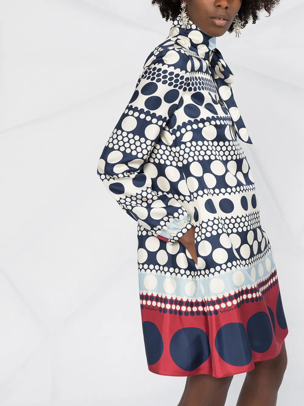 Valentino Garavani Polka-Dot Shift Dress