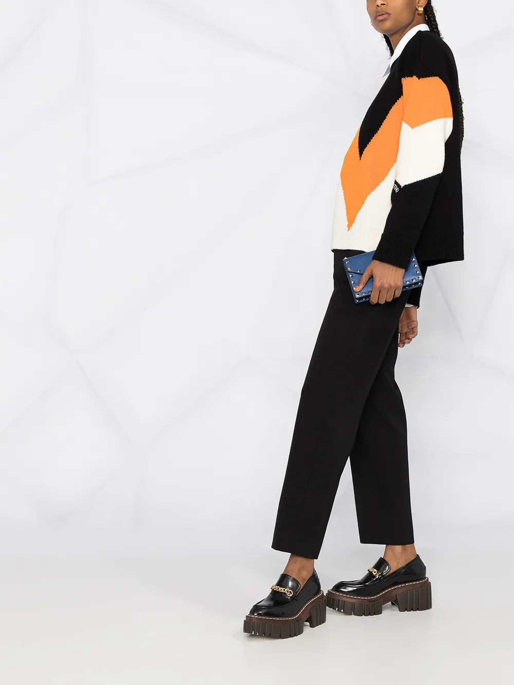 Valentino CABAN Man CAMOU GREEN FLUO/BLACK Regular 10 (M) Black