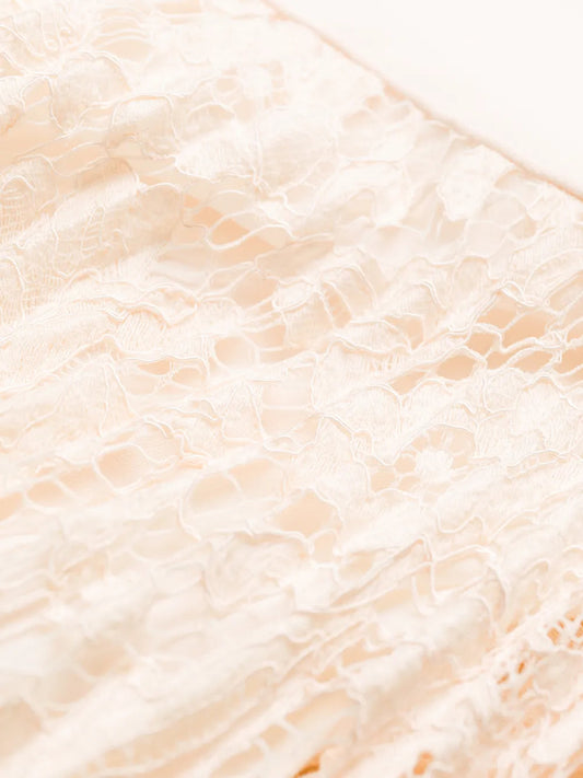 Valentino Garavani Midi Dress 42 Ivory