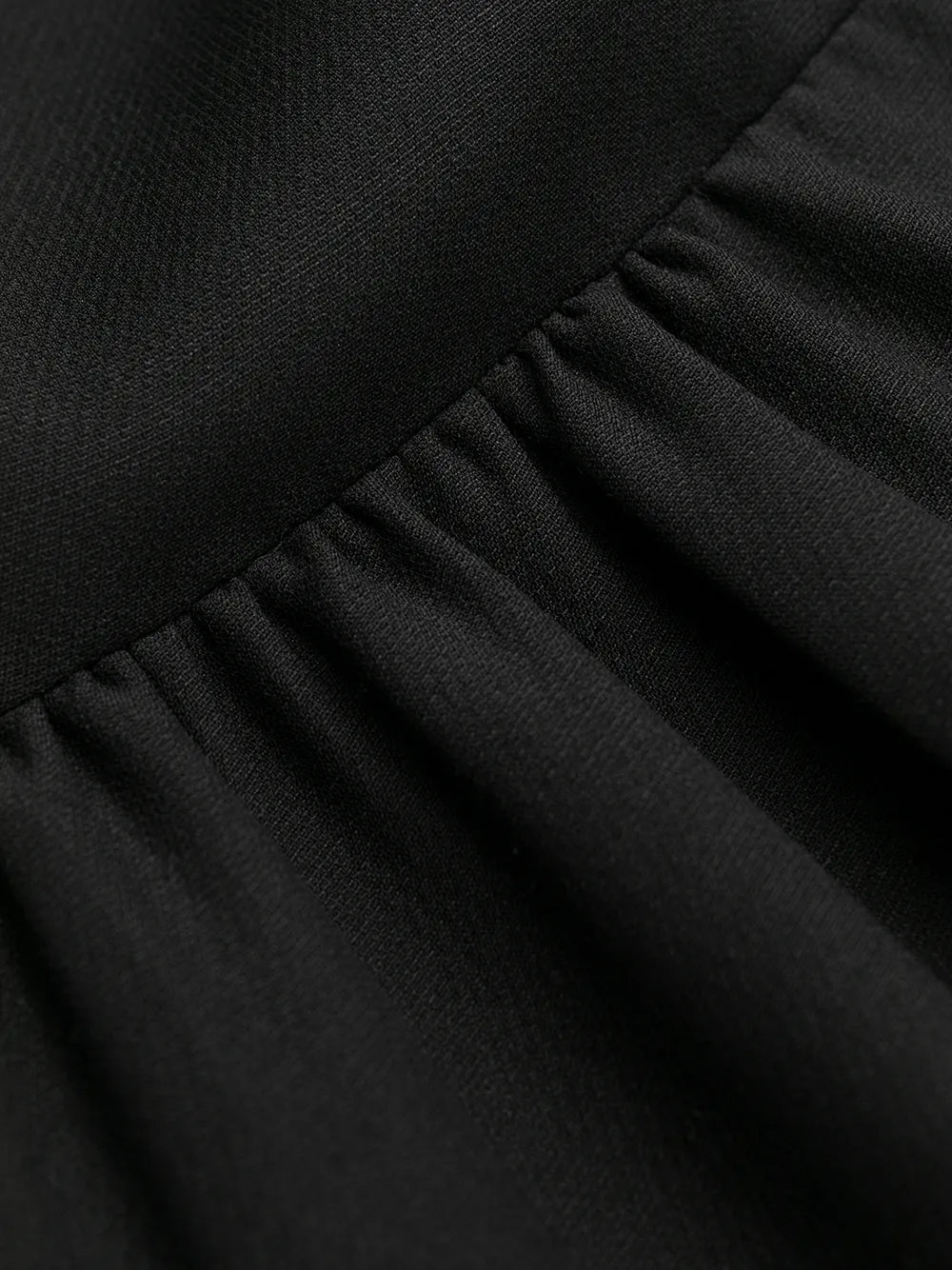 Valentino Garavani Bow-Embellished Full Skirt Dress 38 Black