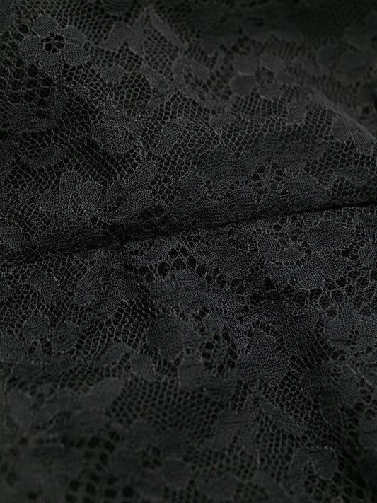 Valentino Garavani Loose-Fit Midi Dress 44 Black