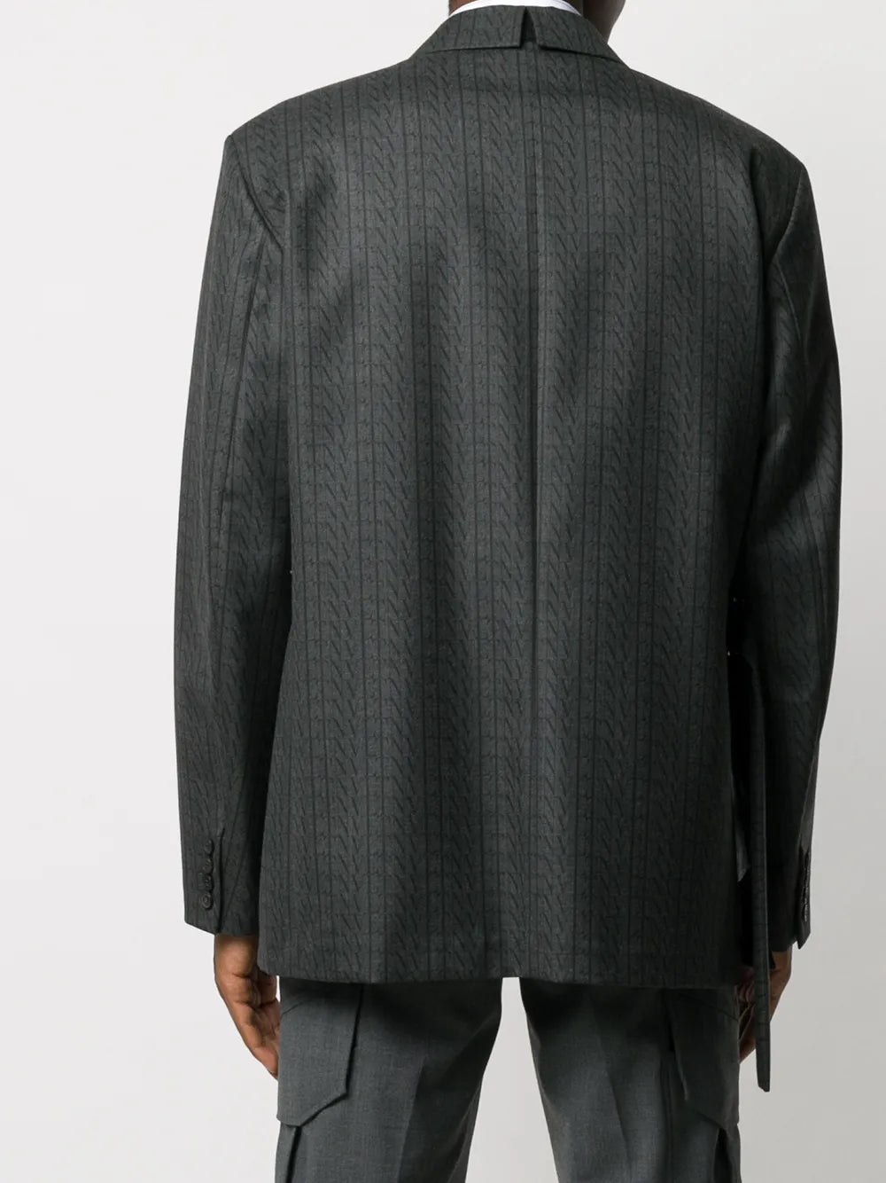 Valentino Garavani Vltn Print Single-Breasted Blazer