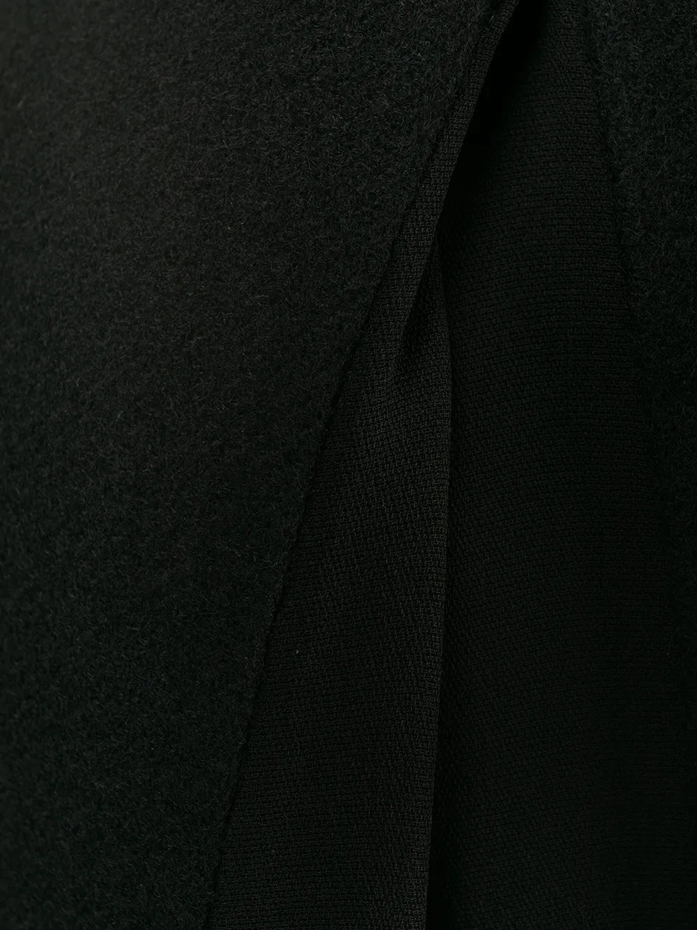 Valentino Garavani Wraparound Belted Coat 40 Black