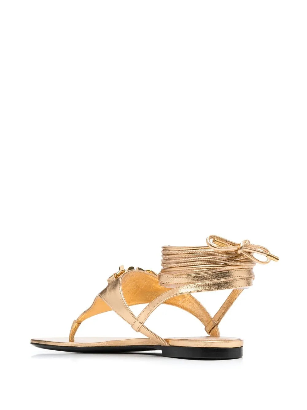 Valentino Garavani Vlogo Leather Sandals