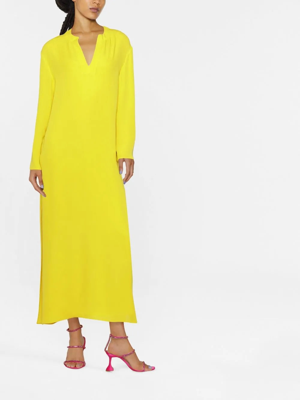 Valentino Garavani Slit-Detail Dress