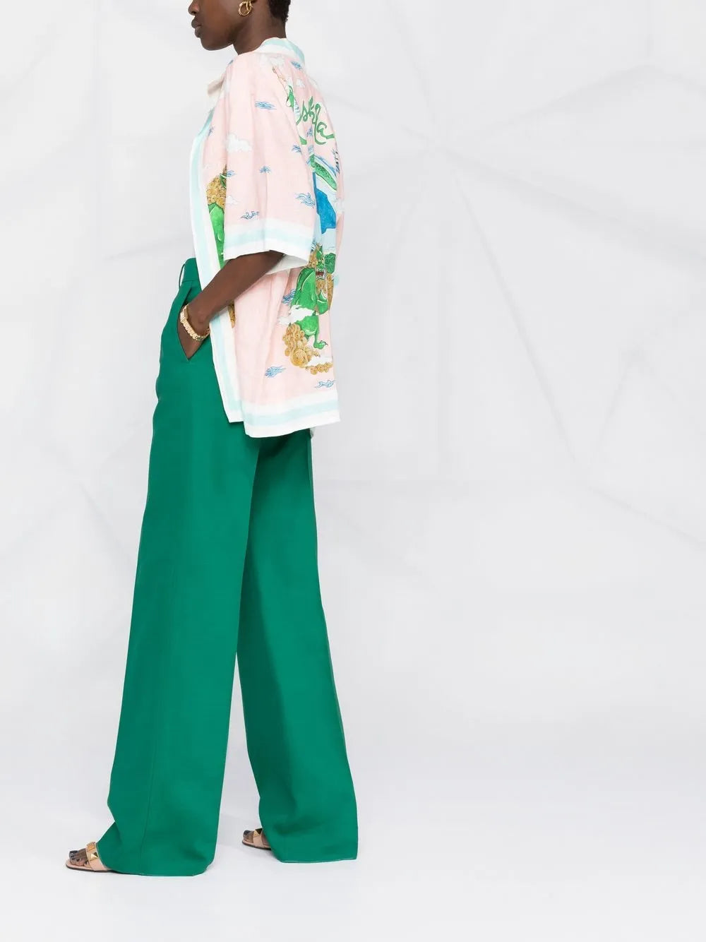 Valentino THONG Woman ANTIQUE BRASS