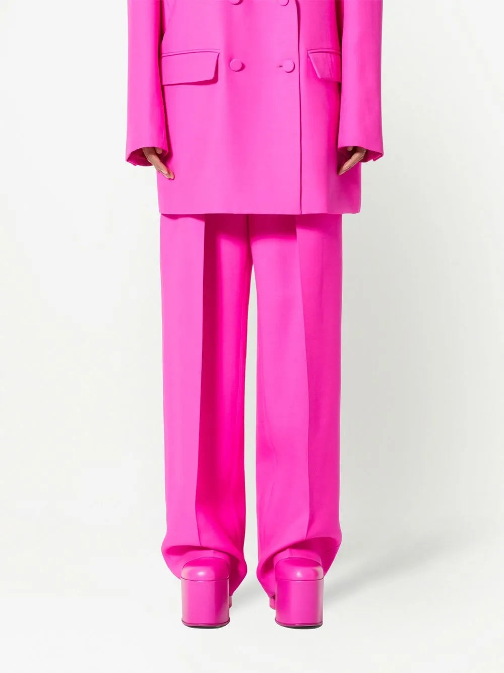 Valentino SWEATER Woman AVORY/NAVY/RED