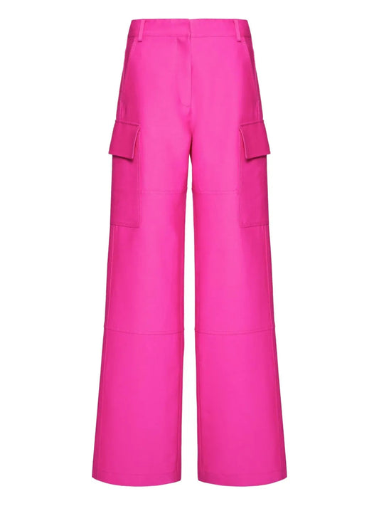 Valentino Garavani Couture Blaser Cargo Trousers 44 Pink