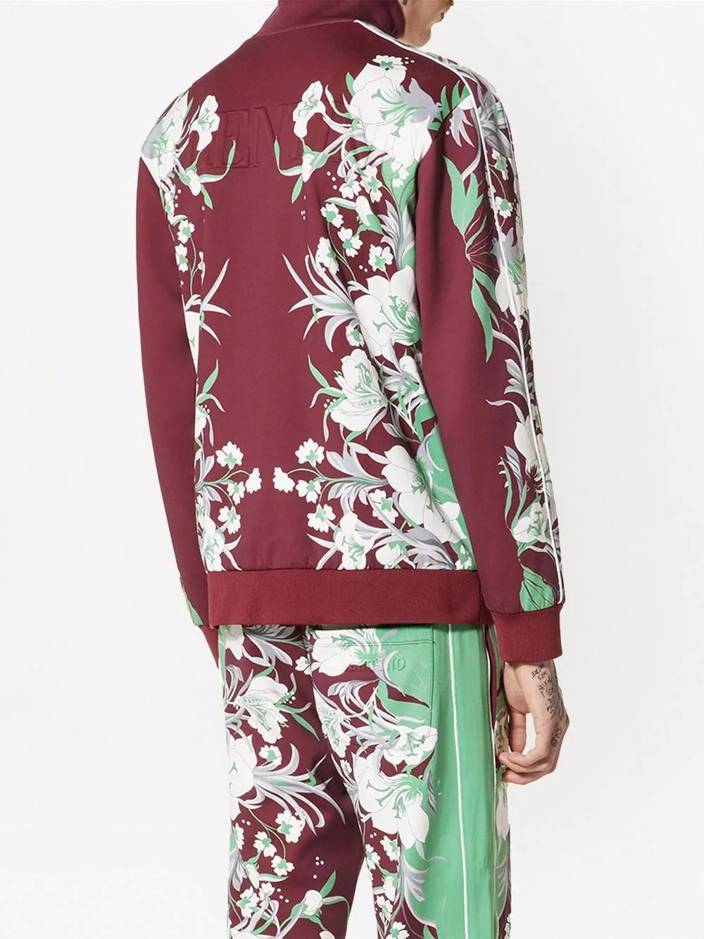 Valentino Garavani Graphic-Print Zip-Fastening Jacket