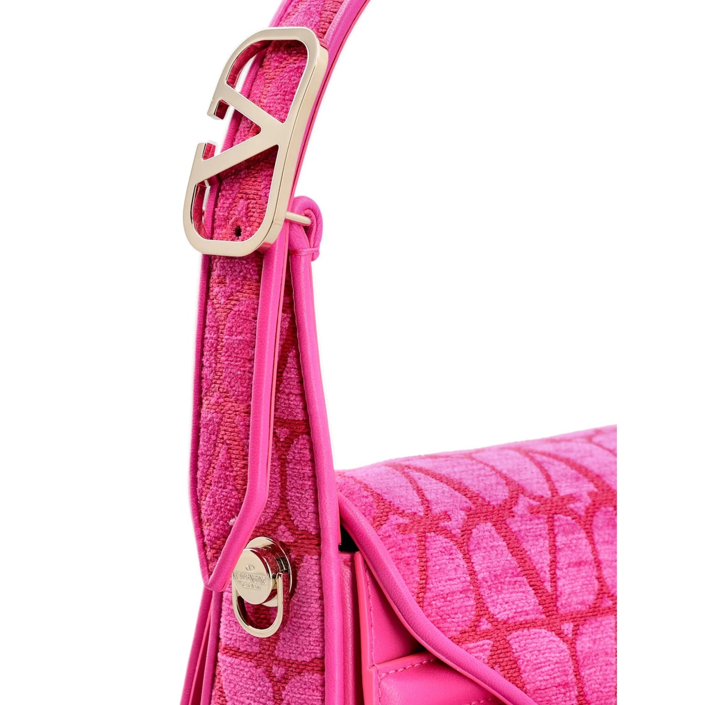 Valentino Garavani Le Grand Deuxième Logo Plaque Shoulder Bag