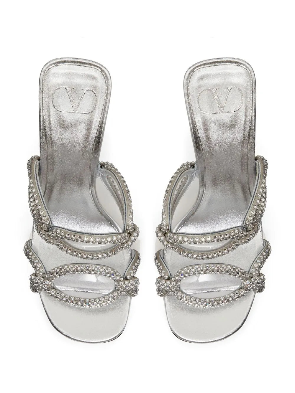 Valentino Garavani Valentino 100 Leather & Vinyl Sandal