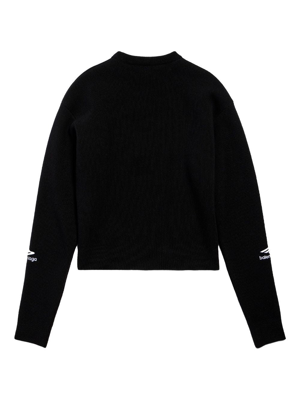 BALENCIAGA Wool Knit Ski Crewneck Sweater for Women - SS25 Edition