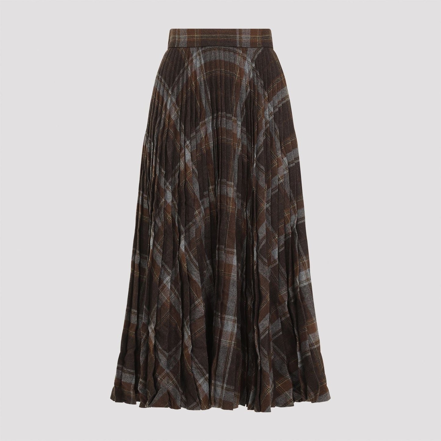 BALENCIAGA Pleated Mini Skirt