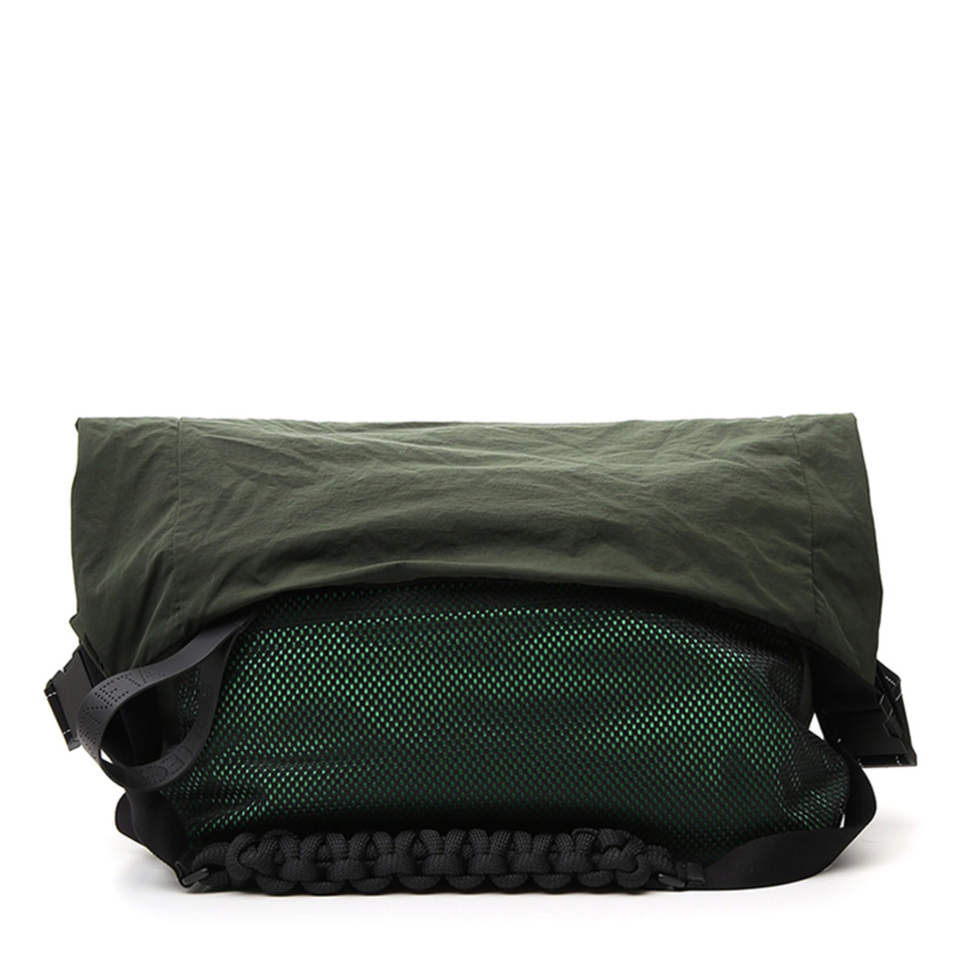 Bottega Veneta Leather Men's Travel Bag ONE SIZE Green