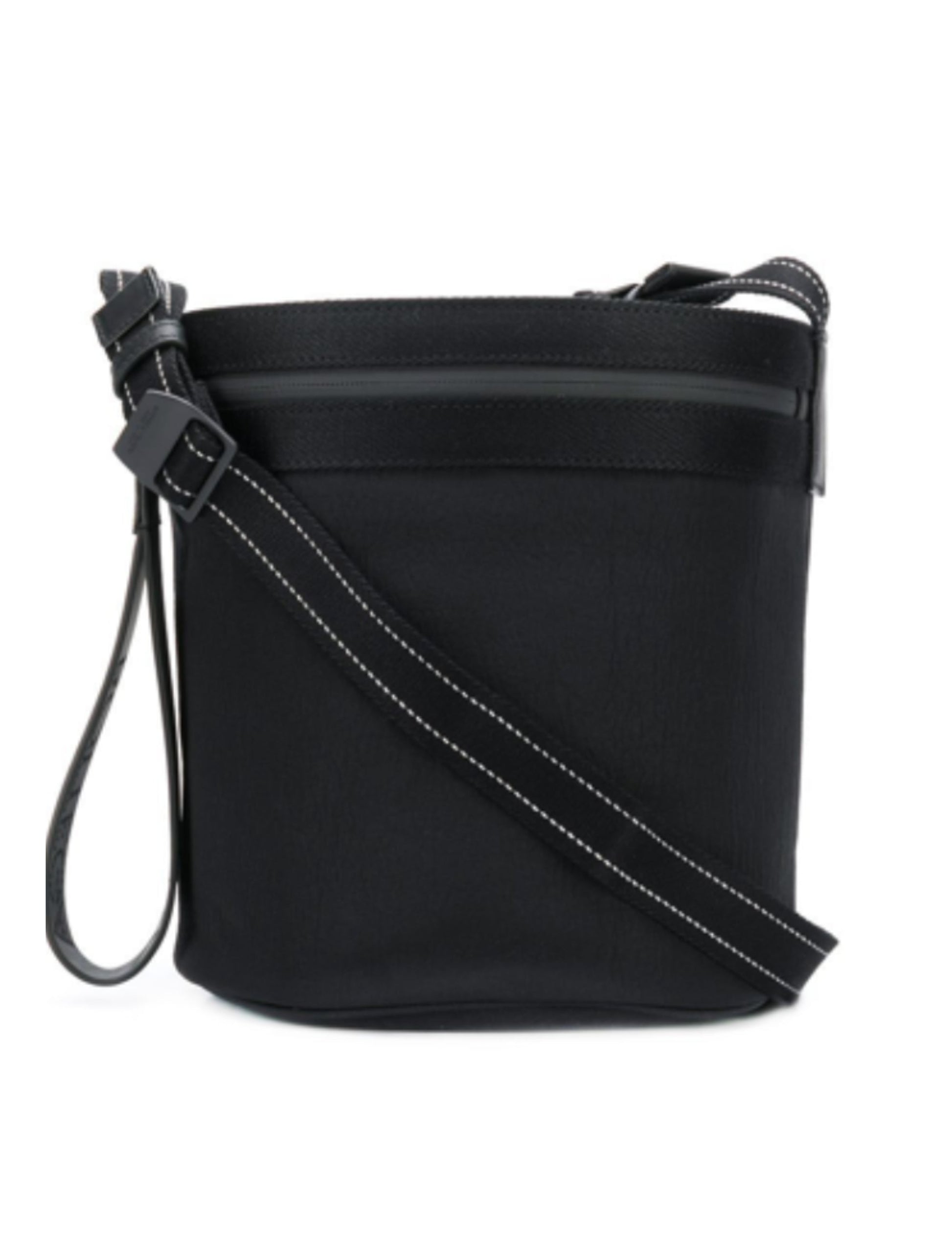 Bottega Veneta Men's Polyamide Messenger Bag ONE SIZE Black