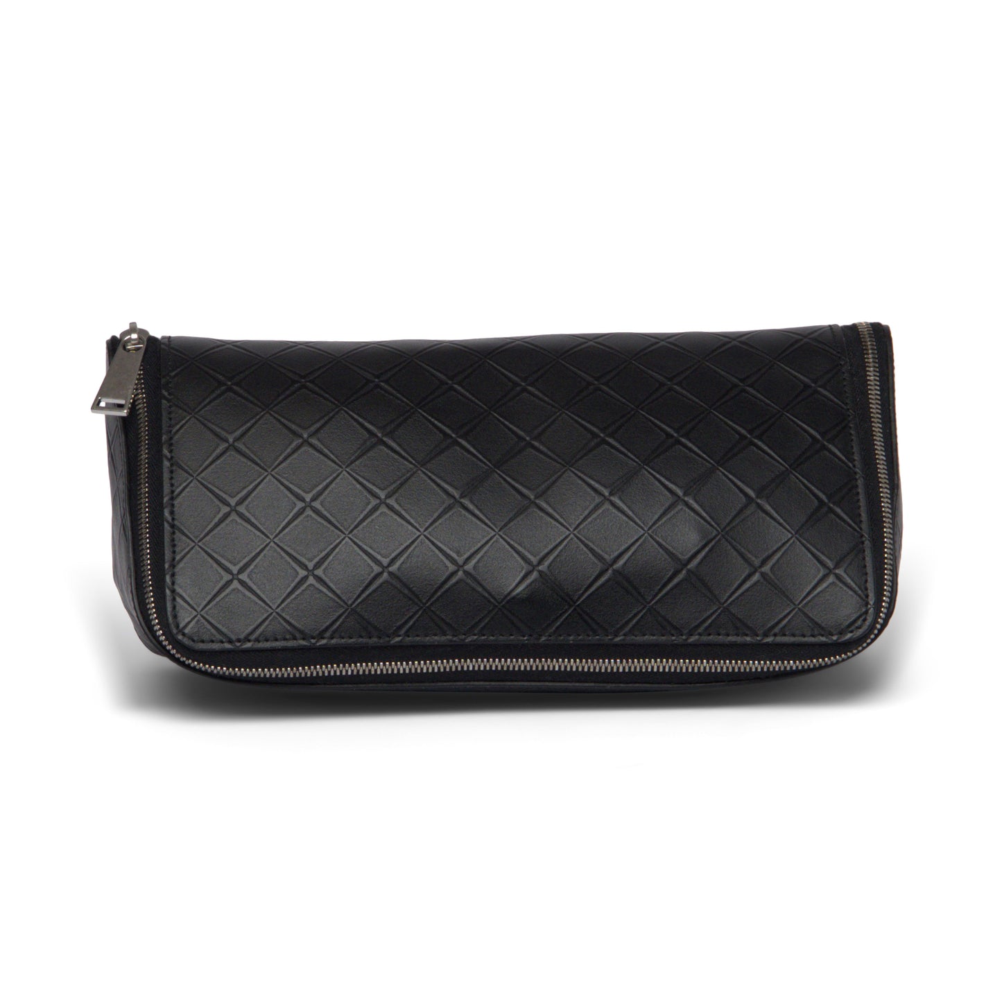 Bottega Veneta Leather Black Clutch