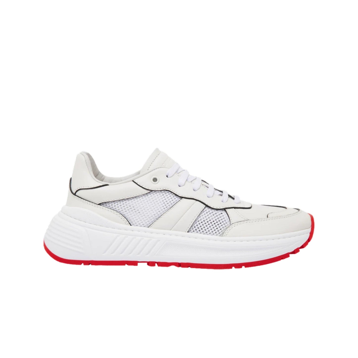 Bottega Veneta Speedster Athletic Sneakers 41 White