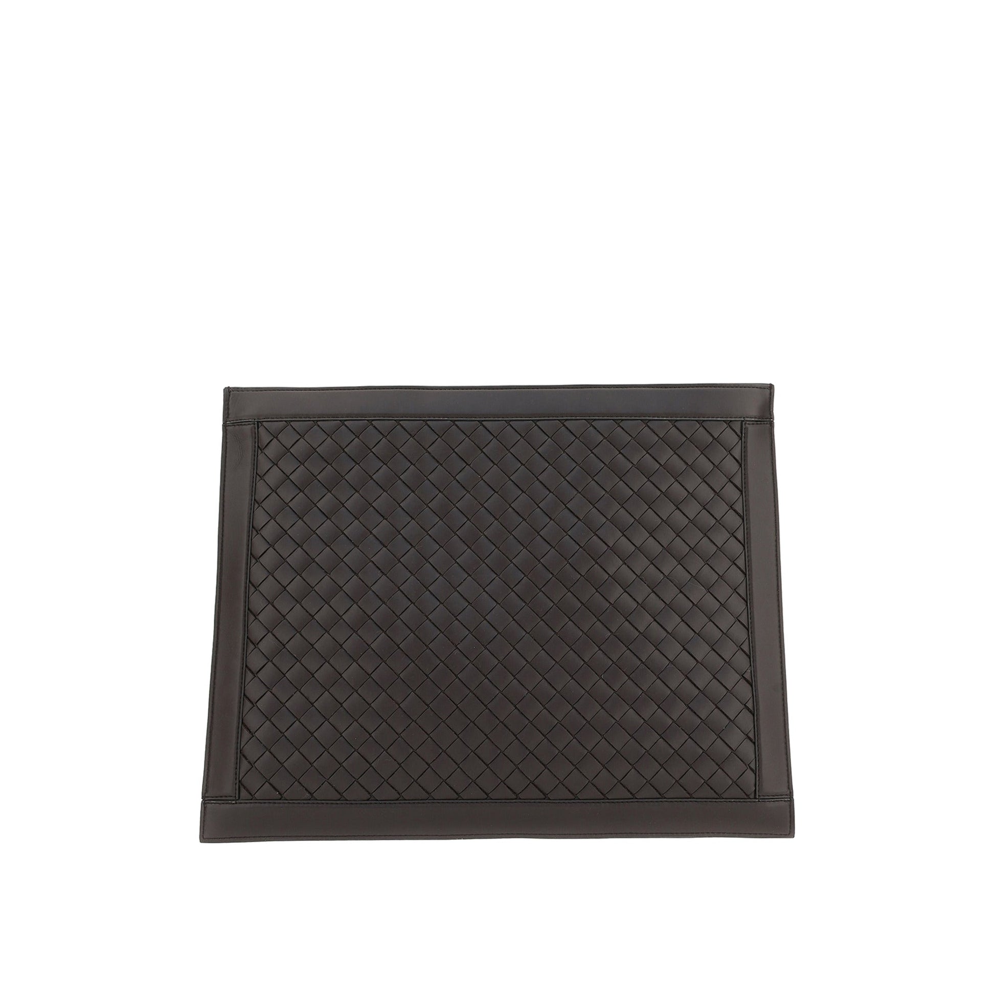 Bottega Veneta Woven Document Case ONE SIZE Brown